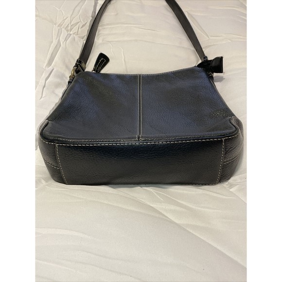 Fossil 75082 Genuine Leather Purse Pebbled Leather Shoulder Bag - Picture 12 of 16